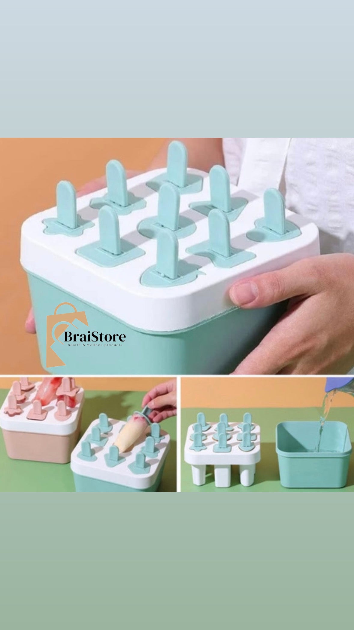 Moldes para Helados y Paletas Caseras™